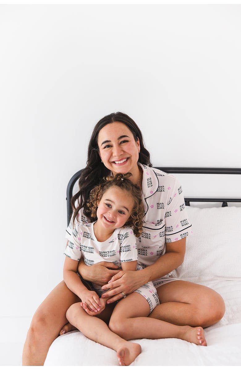 Charlie Lou Baby<sup>®</sup> Women's Notch Collar Pajama Set | Mama, Alternate, color, Beige