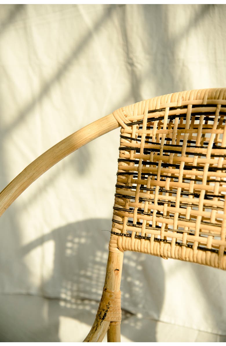 Wicker Village Kids Chair Mixed Weave, Alternate, color, Small