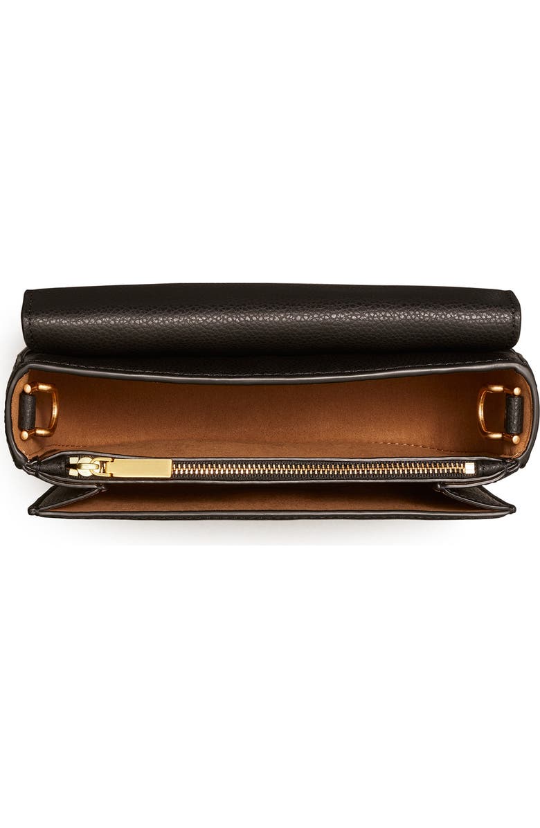 Tory Burch Robinson Pebble Leather Shoulder Bag, Alternate, color,