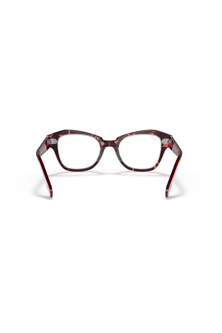 48mm Irregular optical glasses, Alternate, color, Red