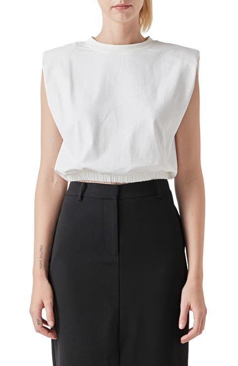 Open Back Crop T-Shirt