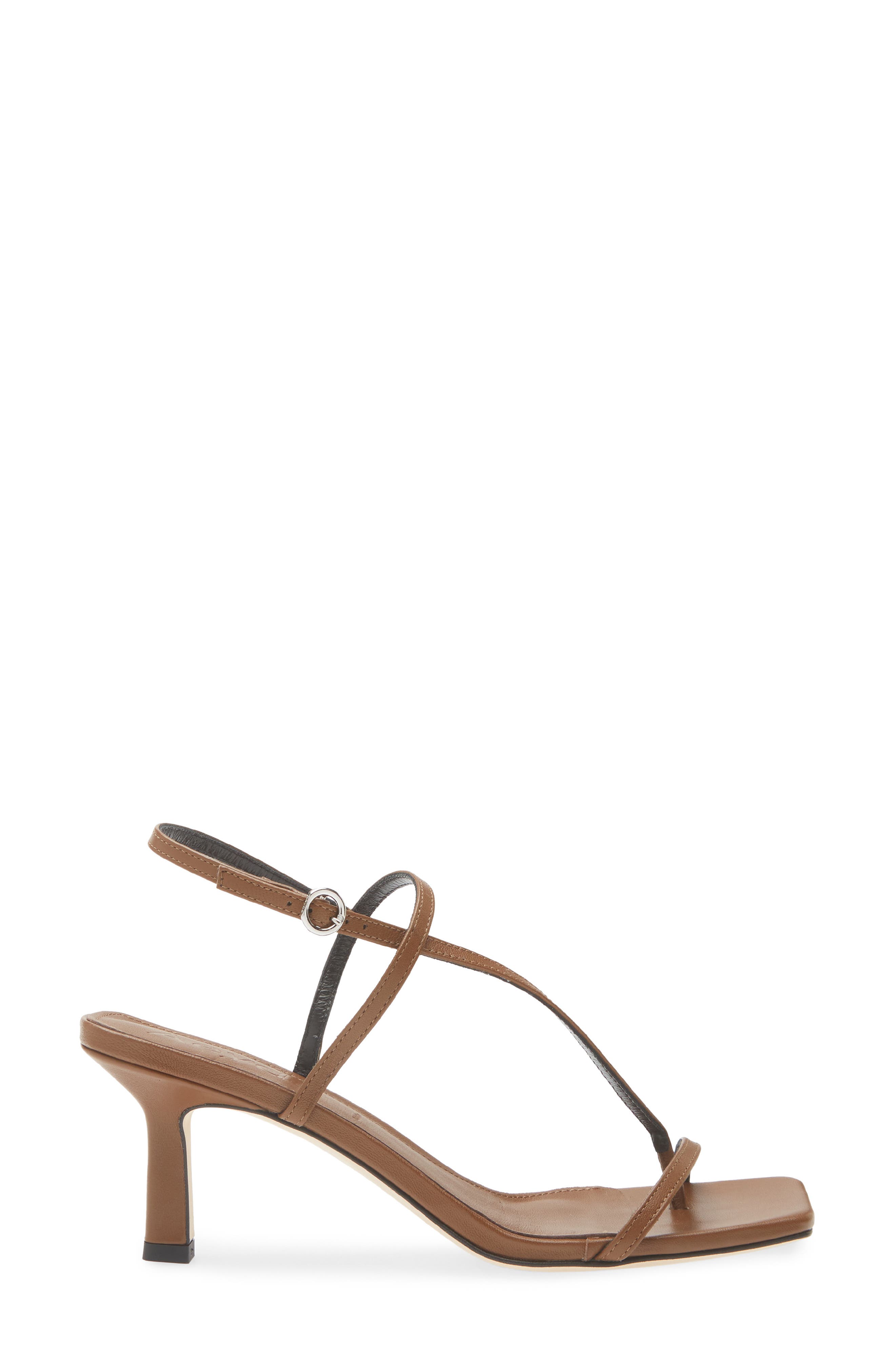 aeyde Elise Sandal, Alternate, color, Tobacco