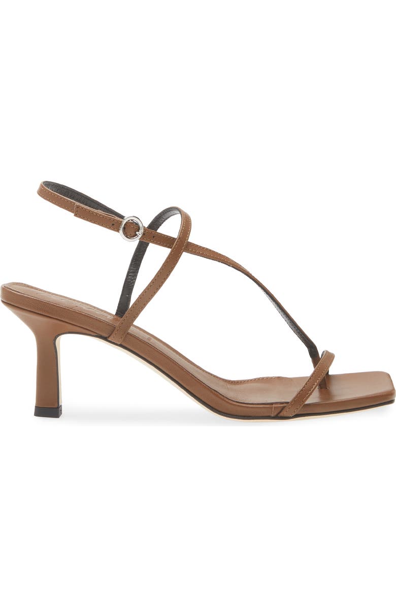 aeyde Elise Sandal, Alternate, color, Tobacco