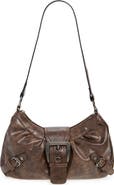 BP. Faux Leather Buckle Mini Bag