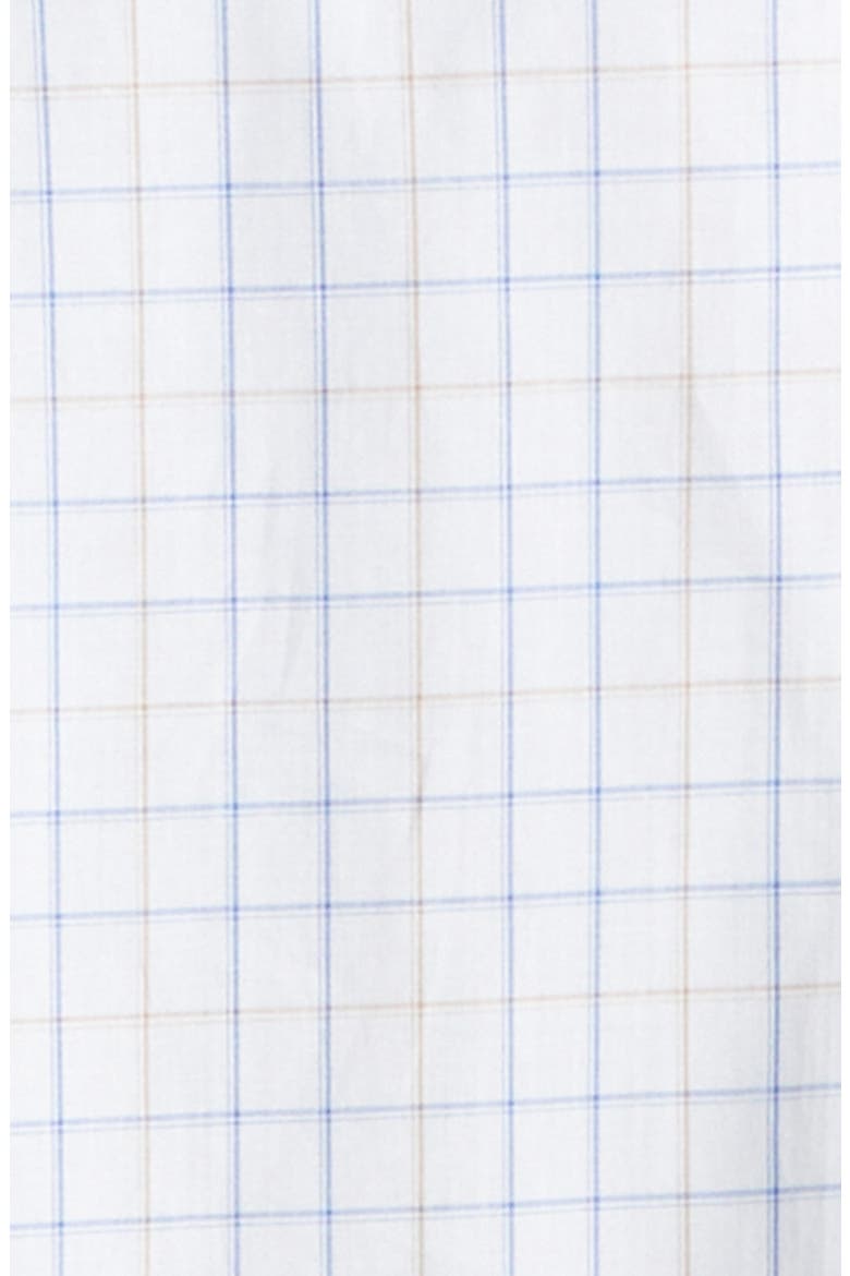 Check Button-Up Shirt, Alternate, color, WHITE MULTI