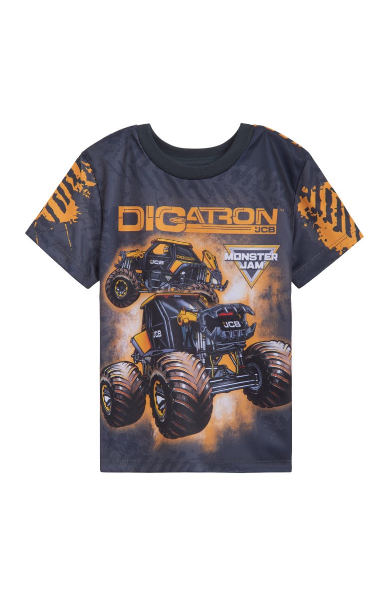 Monster Jam Graphic T-Shirt, Main, color, Black Digatron Monster Jam
