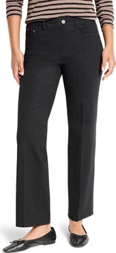 NIC+ZOE Recess Straight Ankle Knit Jeans