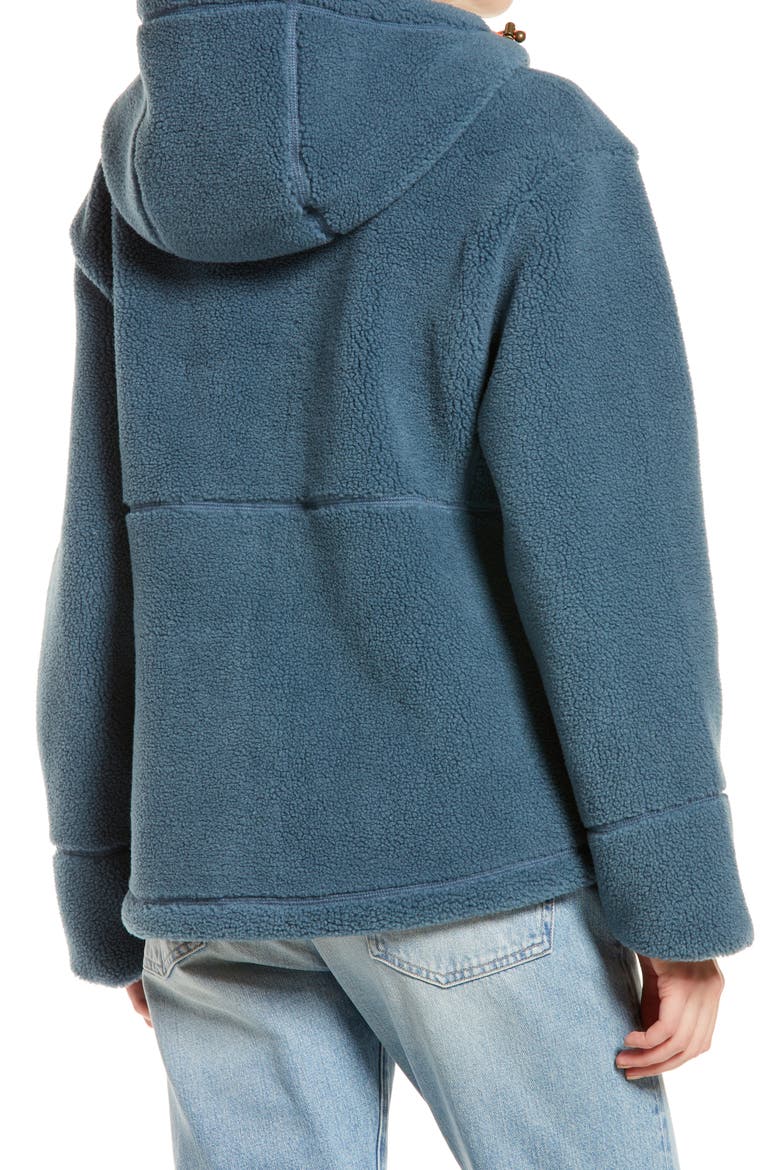 Women's Palisade Hooded Fleece Jacket, Alternate, color, STORM BLUE