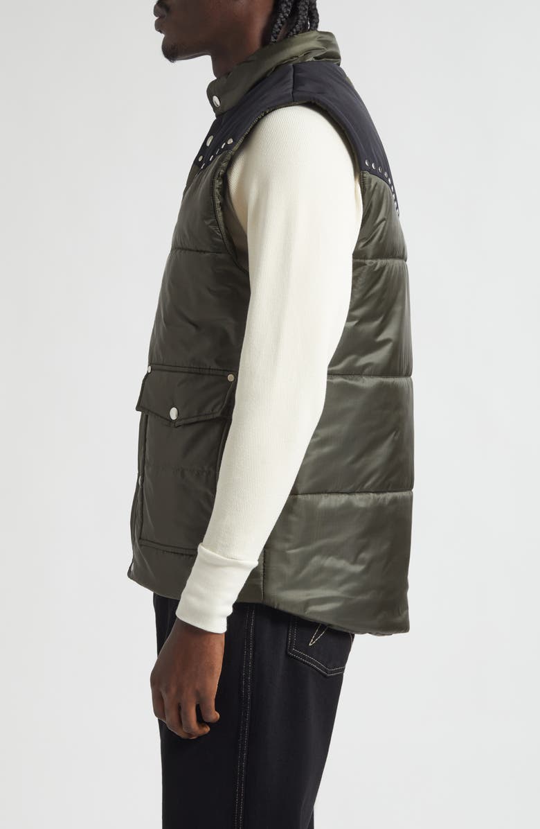 PHIPPS Ranger Puffer Vest, Alternate, color, Dark Army