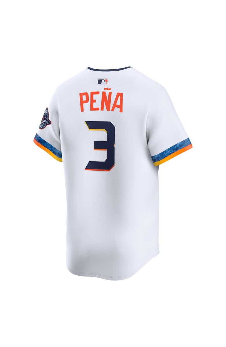Nike Men's Nike Jeremy Peña White Houston Astros 2025 City Connect Limited Player Jersey, Alternate, color, 