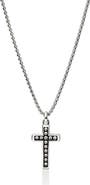John Hardy Nailhead Cross Pendant Necklace