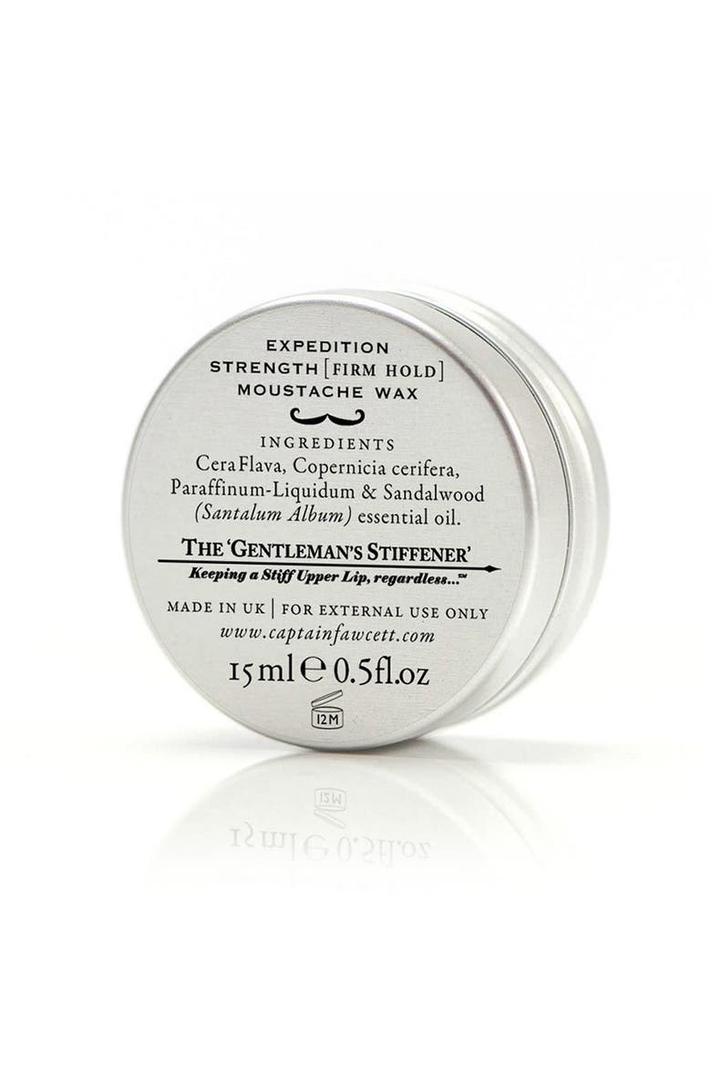 Captain Fawcett Expedition Strength Moustache Wax, Alternate, color, Expedition Strength