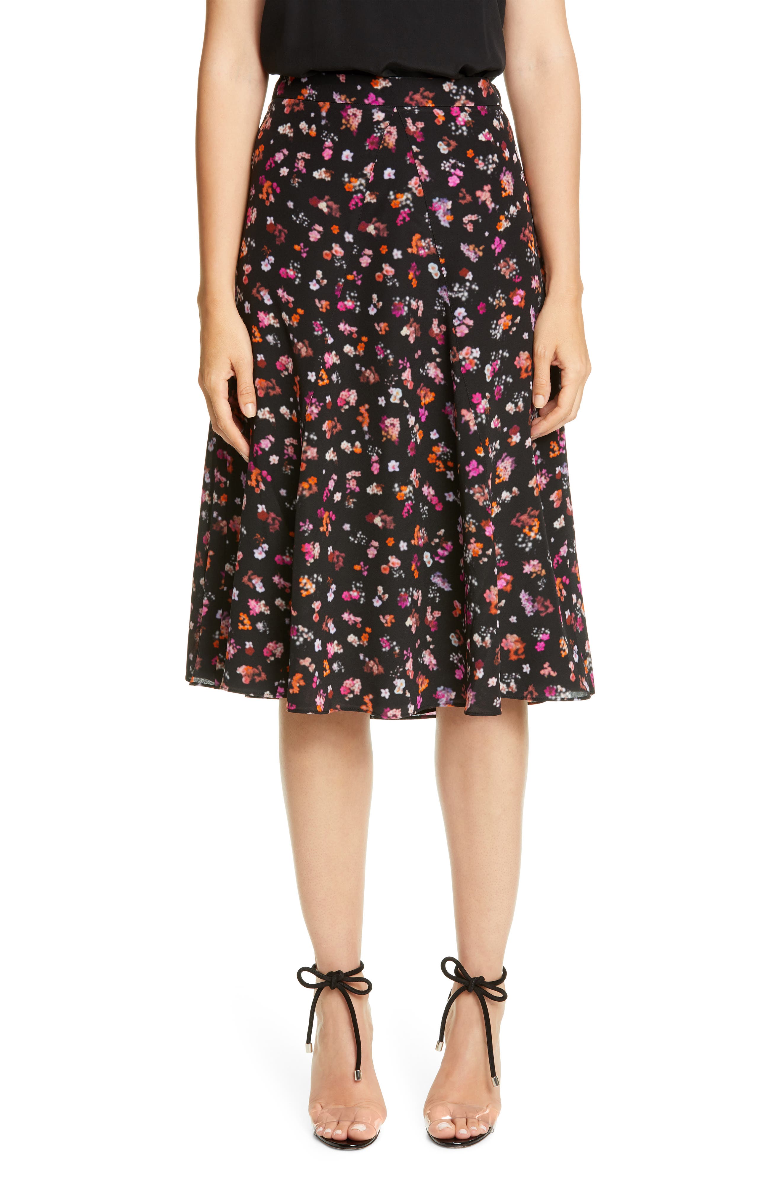 Altuzarra Floral Print A-Line Silk Skirt (Women) | Nordstromrack