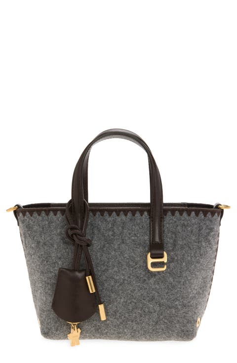 Very Micro Felt Tote Bag