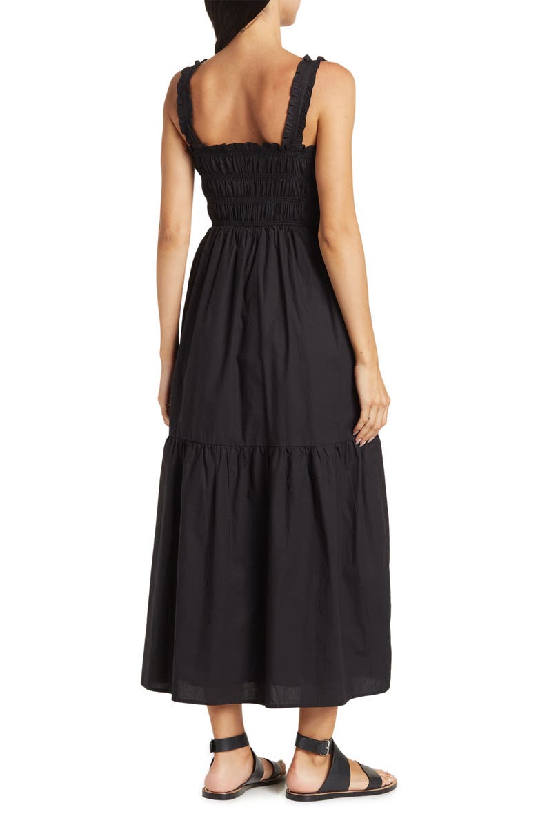 French Connection Ezeke Poplin Midi Dress, Alternate, color, 