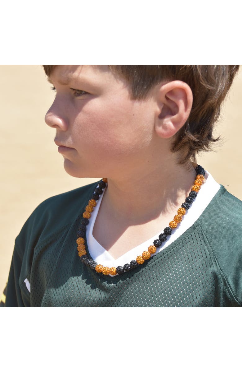 Untamed Petals Dynasty Drip Team Spirit Baseball and Sports Necklace, Alternate, color, Dynasty Adult 22"