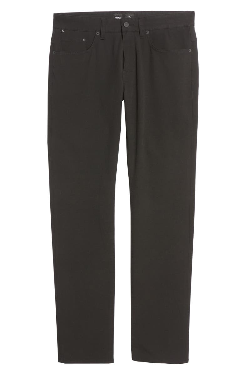 BOSS Delaware 5-Pocket Straight Leg Pants, Alternate, color,