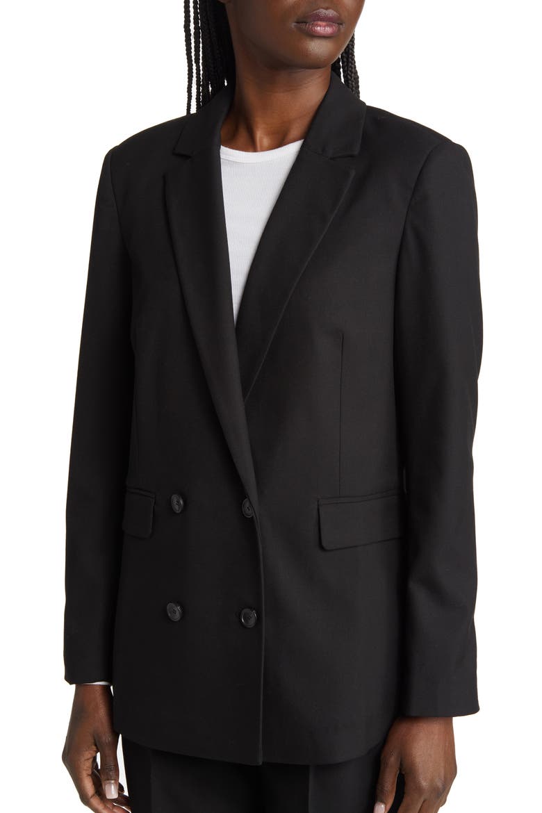 Jac Blazer, Alternate, color, BLACK TWILL