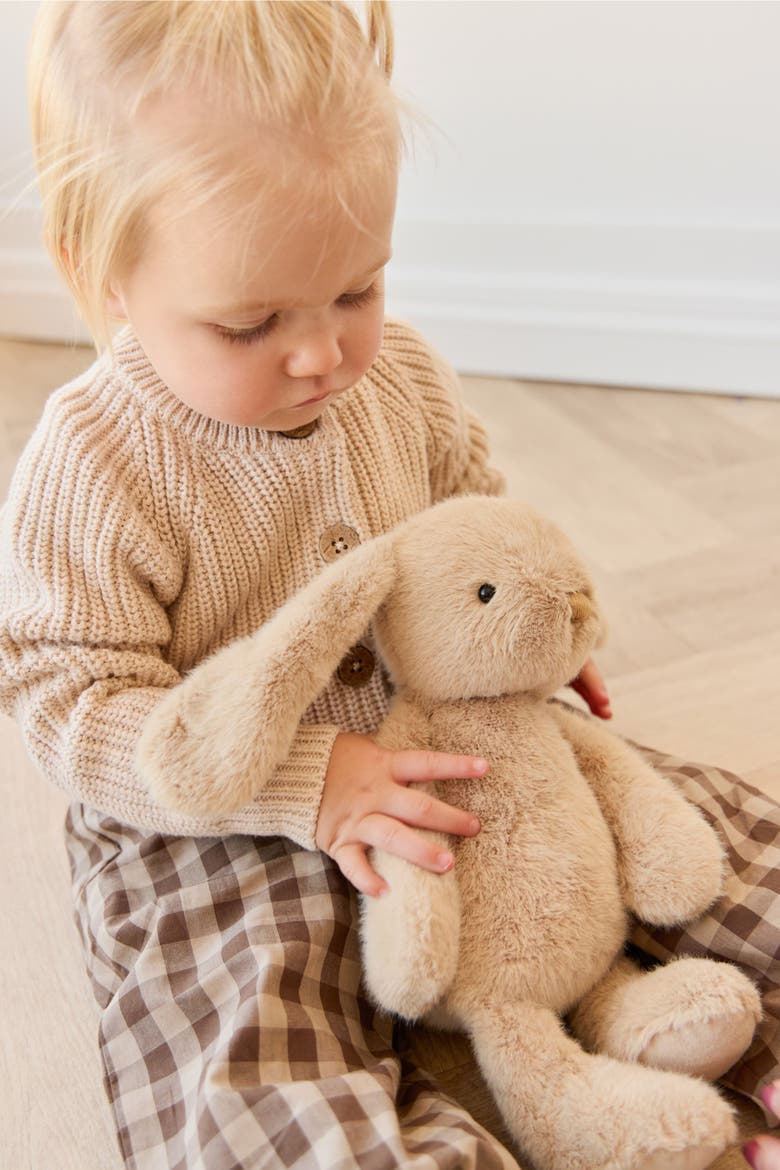 Penelope the Bunny 12" Plush & 6" Keychain Set, Alternate, color, Caramel