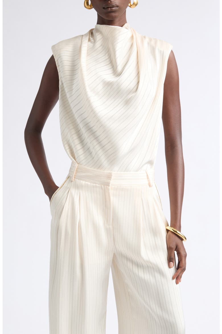Holly Cowl Neck Top, Main, color, WINTER WHITE