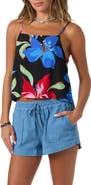 O'Neill Matilda Floral Print Sleeveless Top