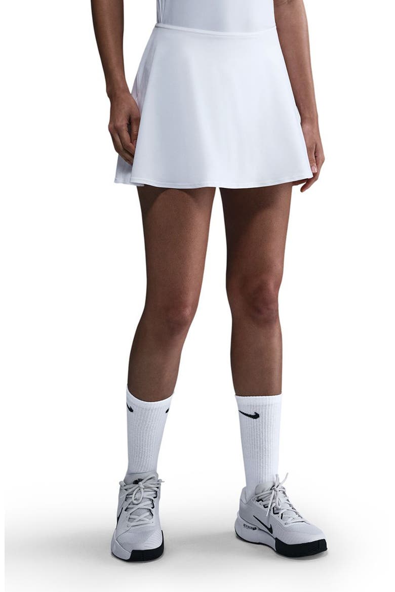Victory Tennis Skort, Main, color, 100 100 WHITE/BLACK