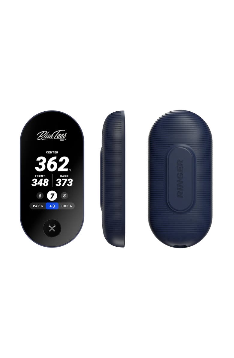 Blue Tees The Ringer Handheld Golf GPS, Alternate, color, Navy
