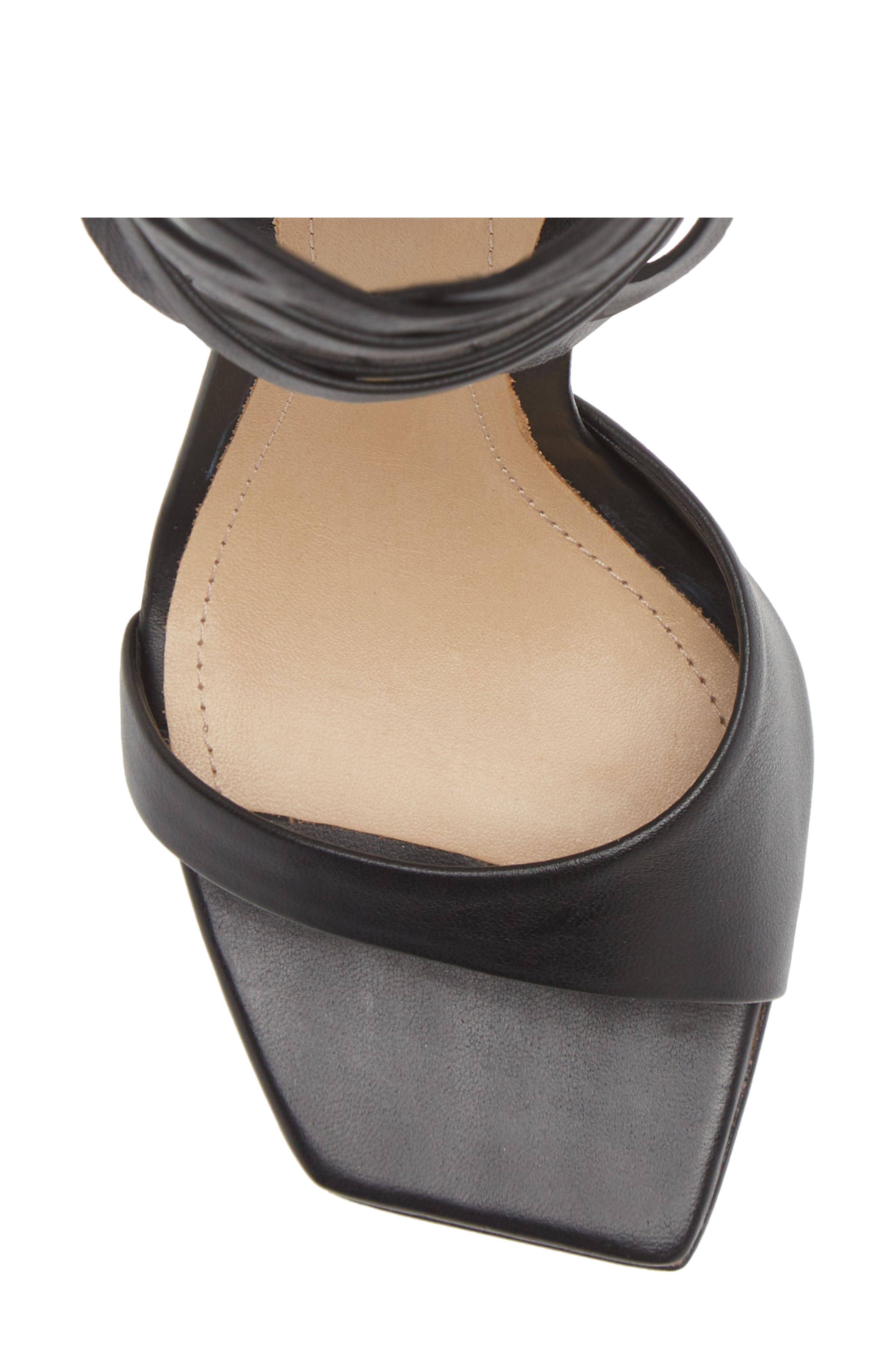 Schutz Bryce Ankle Wrap Sandal, Alternate, color, 