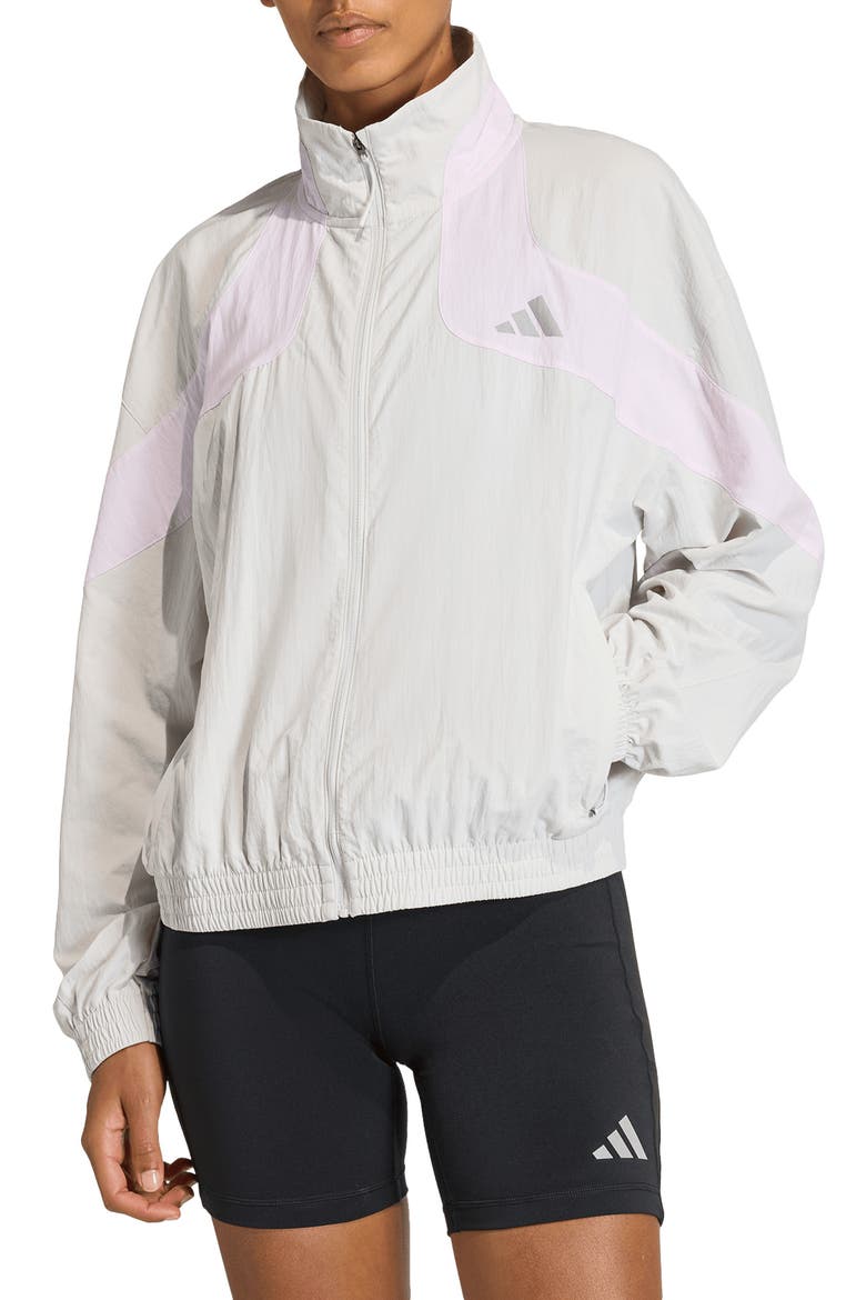 Adi365 Track Jacket, Main, color, GREY ONE