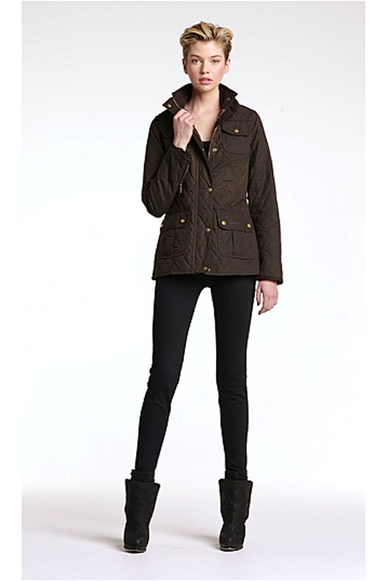 Quilted Utility Jacket, Alternate, color, OLIVE