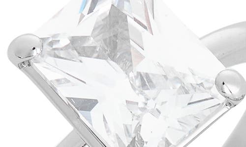 Covet Set Of 2 Baugette Band Rings In Metallic