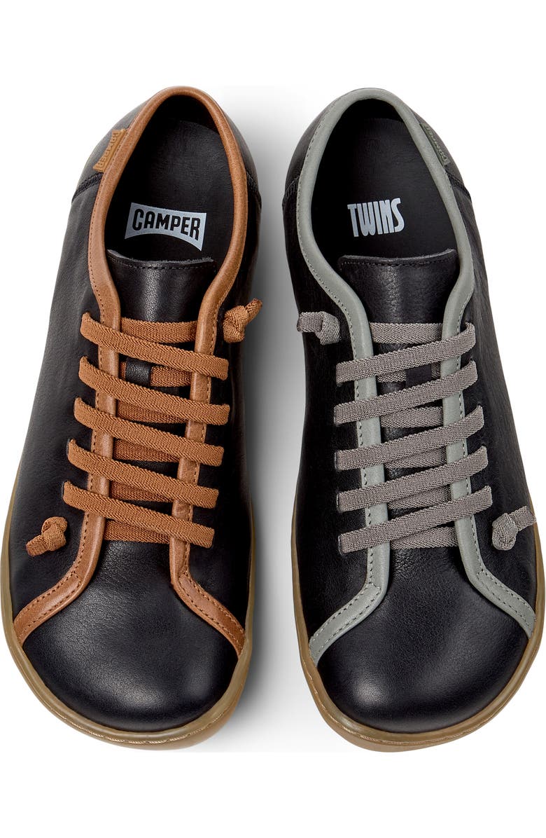 Camper Twins Mismatch Sneaker, Alternate, color, Black