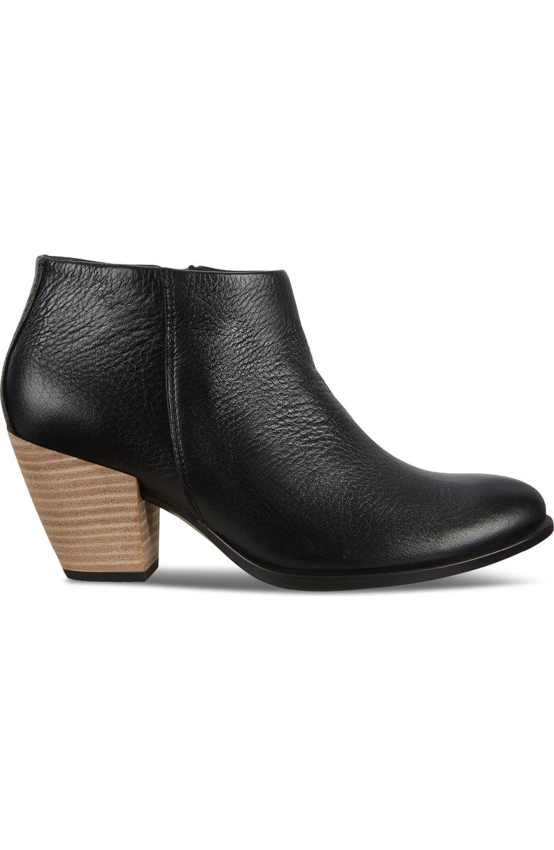 ECCO Shape 55 Water Repellent Western Bootie, Alternate, color,