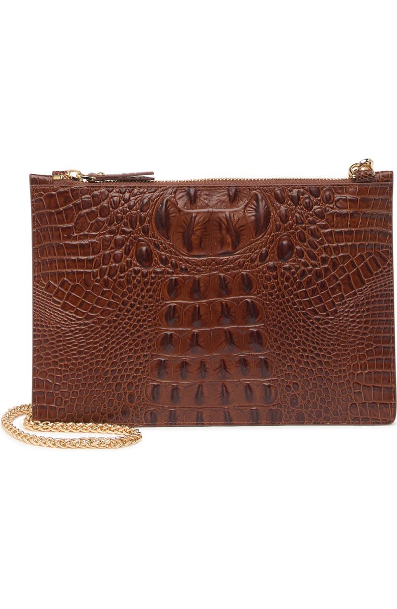 VICENZO LEATHER Hope Croc Embossed Crossbody, Main, color,
