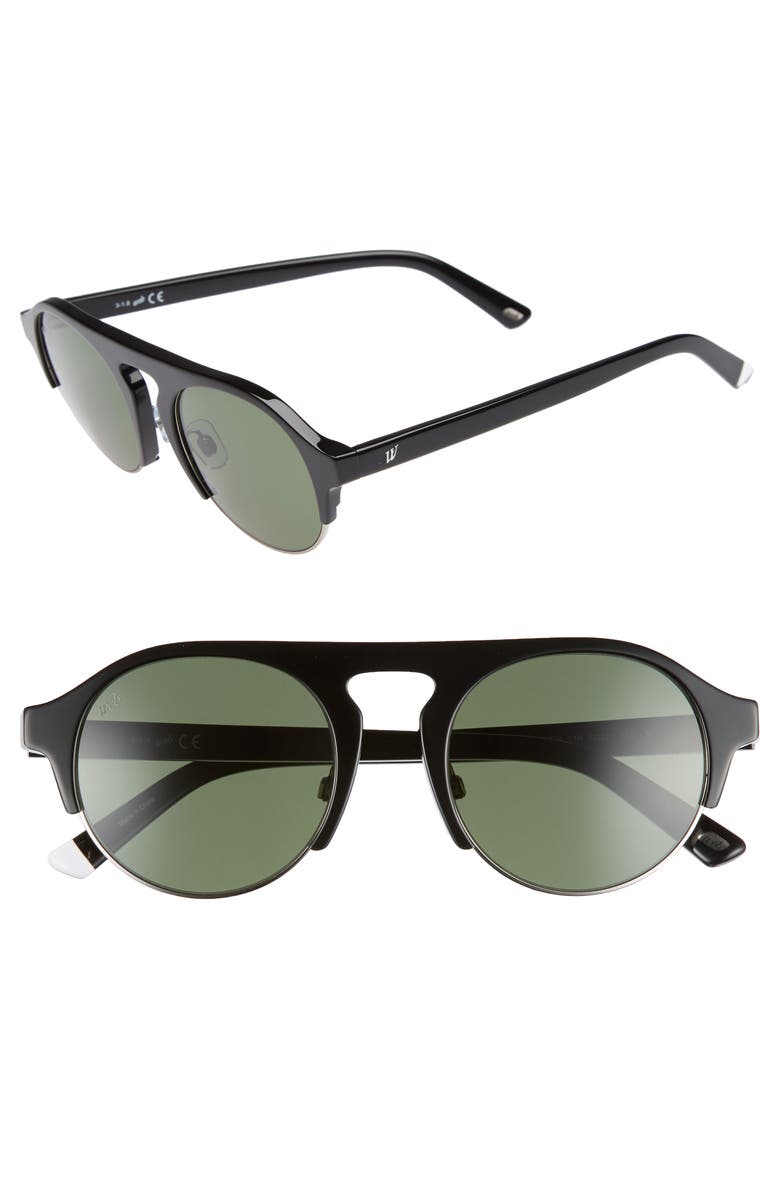 Web 52mm Sunglasses, Main, color, 