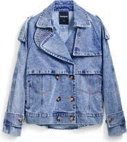 Desigual Oversize Denim Trucker Jacket
