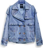 Desigual Oversize Denim Trucker Jacket