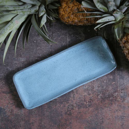 Porto Brasil Rectangular Platter Medium Set Of 4 In Blue