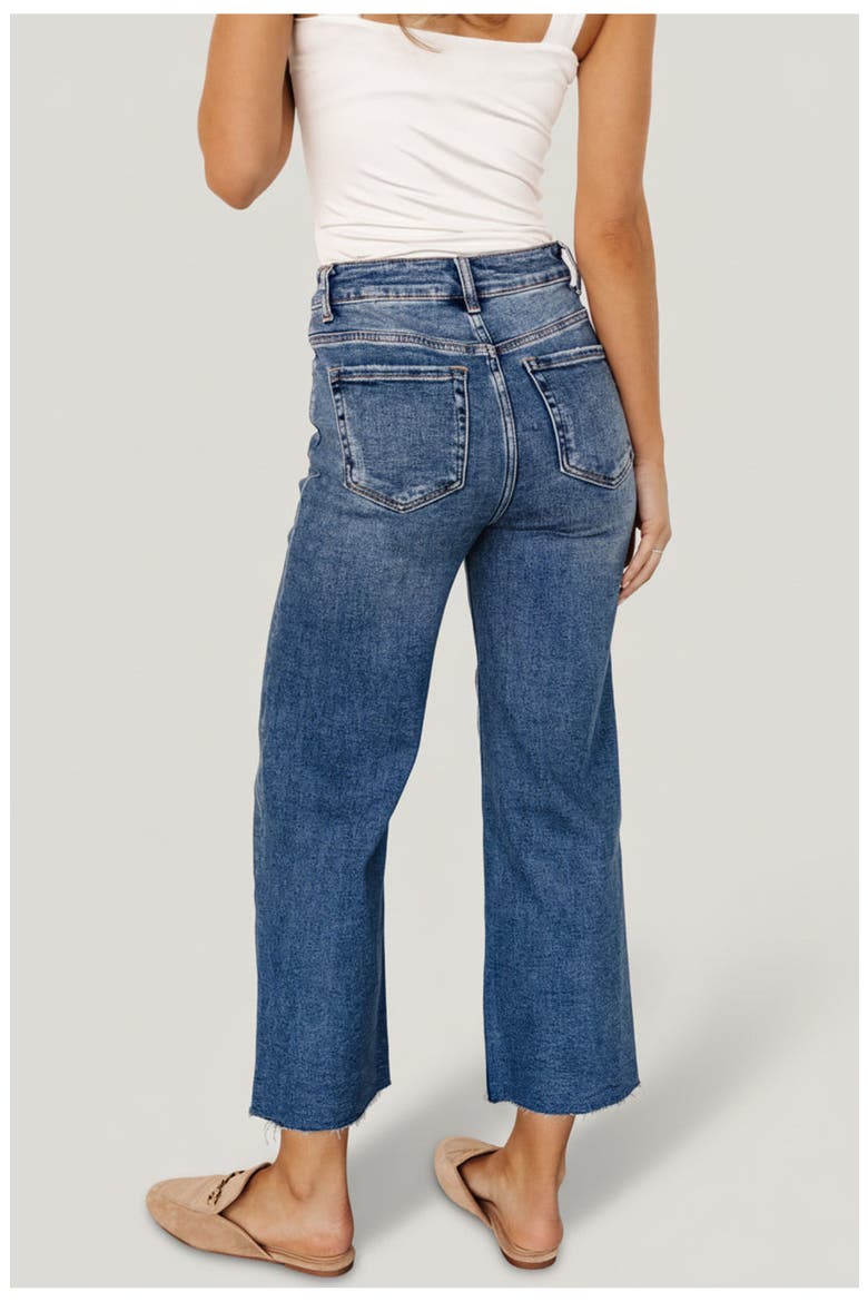 Kirby High Rise Wide Leg Jeans, Alternate, color, Medium Wash