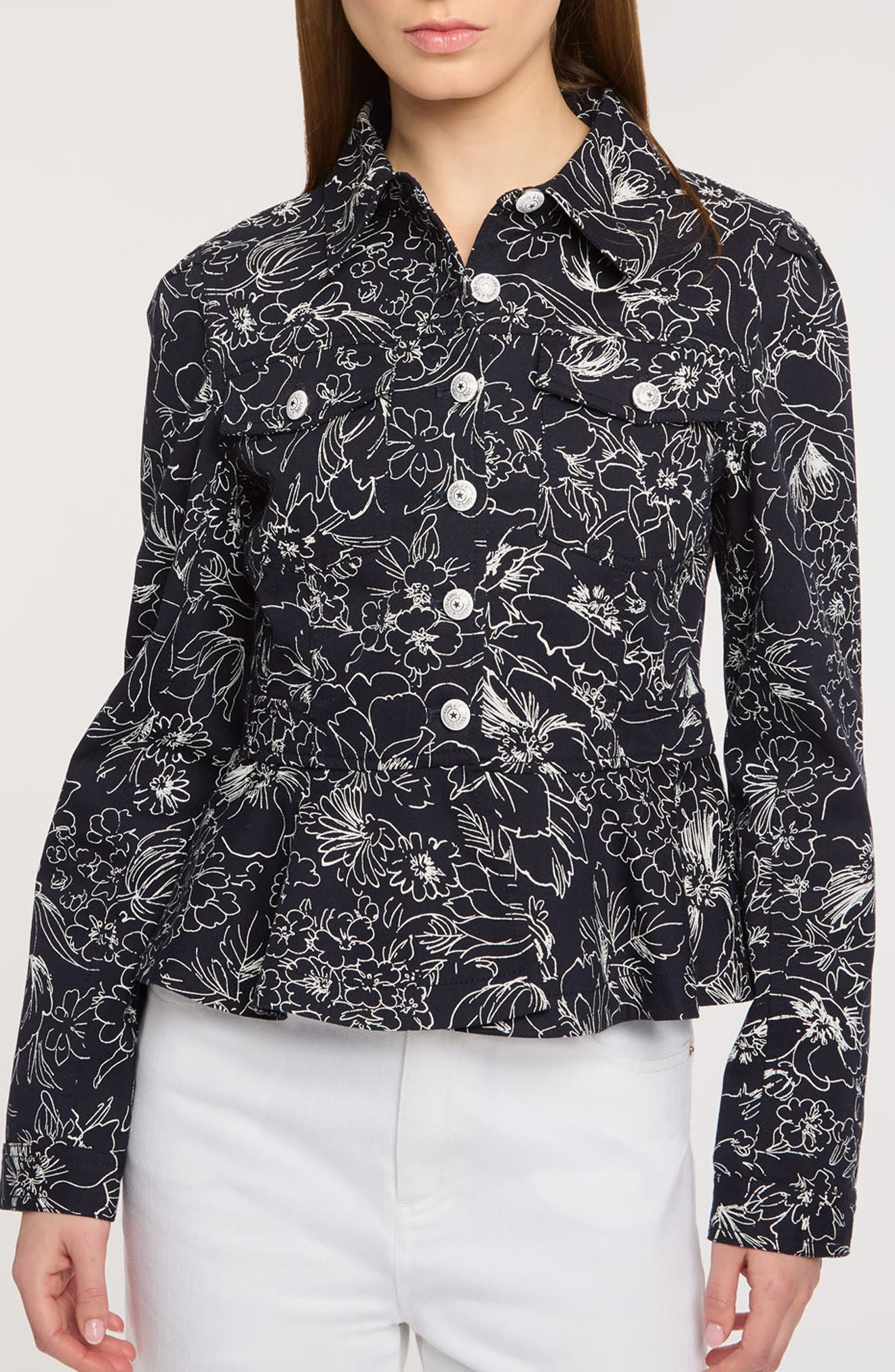 selected NAVY/ WHITE