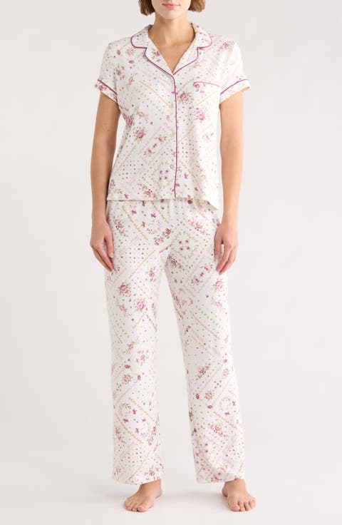 Floral Dream Knit Pajamas