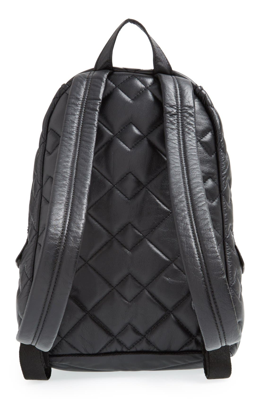 Marc Jacobs MARC BY MARC JACOBS 'Domo - Biker' Quilted Leather Backpack, Alternate, color, 