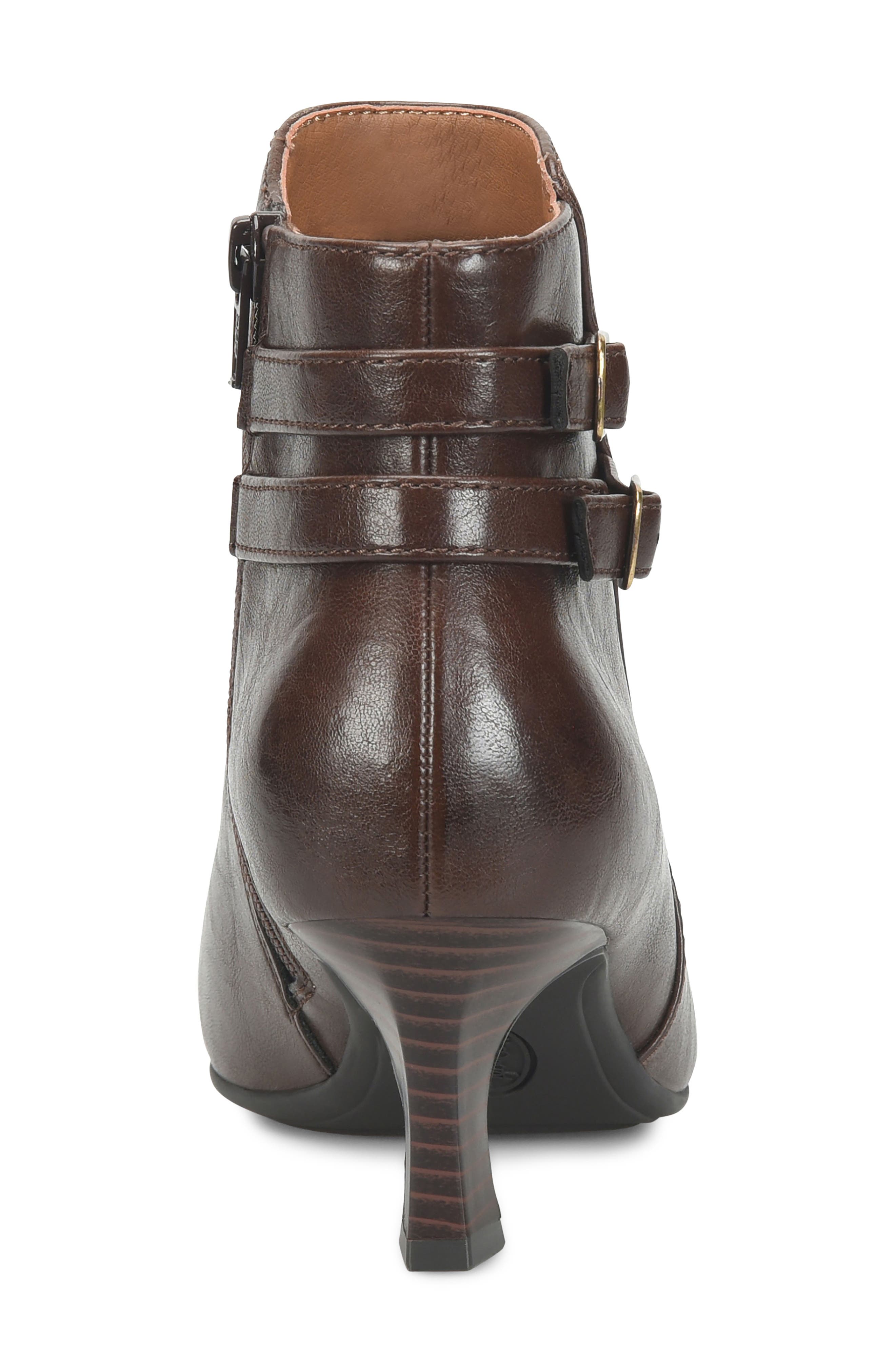 Vidalia Bootie, Alternate, color, DARK BROWN