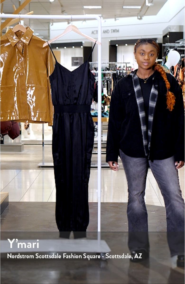 Amia Twill Jumpsuit, sales video thumbnail