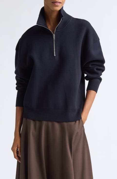 Bella Half Zip Sweater
