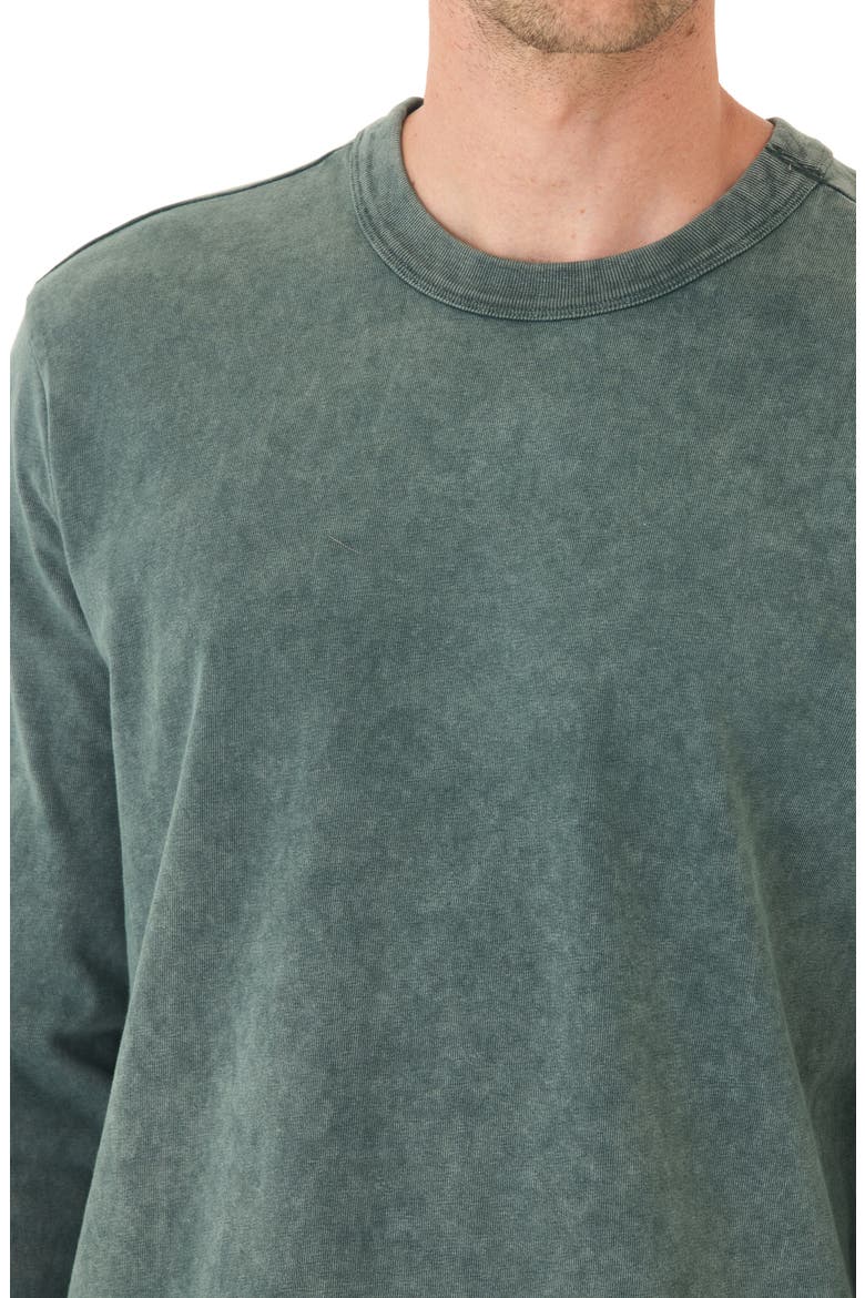 John Mineral Wash Heavyweight Long Sleeve T-Shirt, Alternate, color, SERRANO