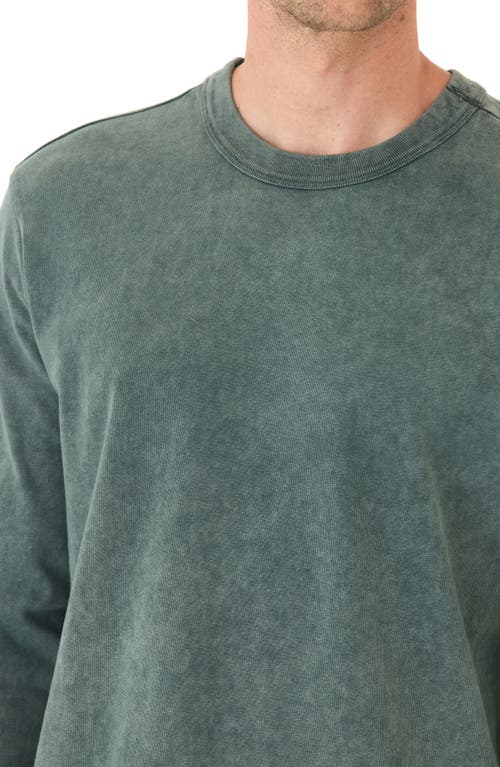 Threads 4 Thought John Mineral Wash Heavyweight Long Sleeve T-shirt In Red