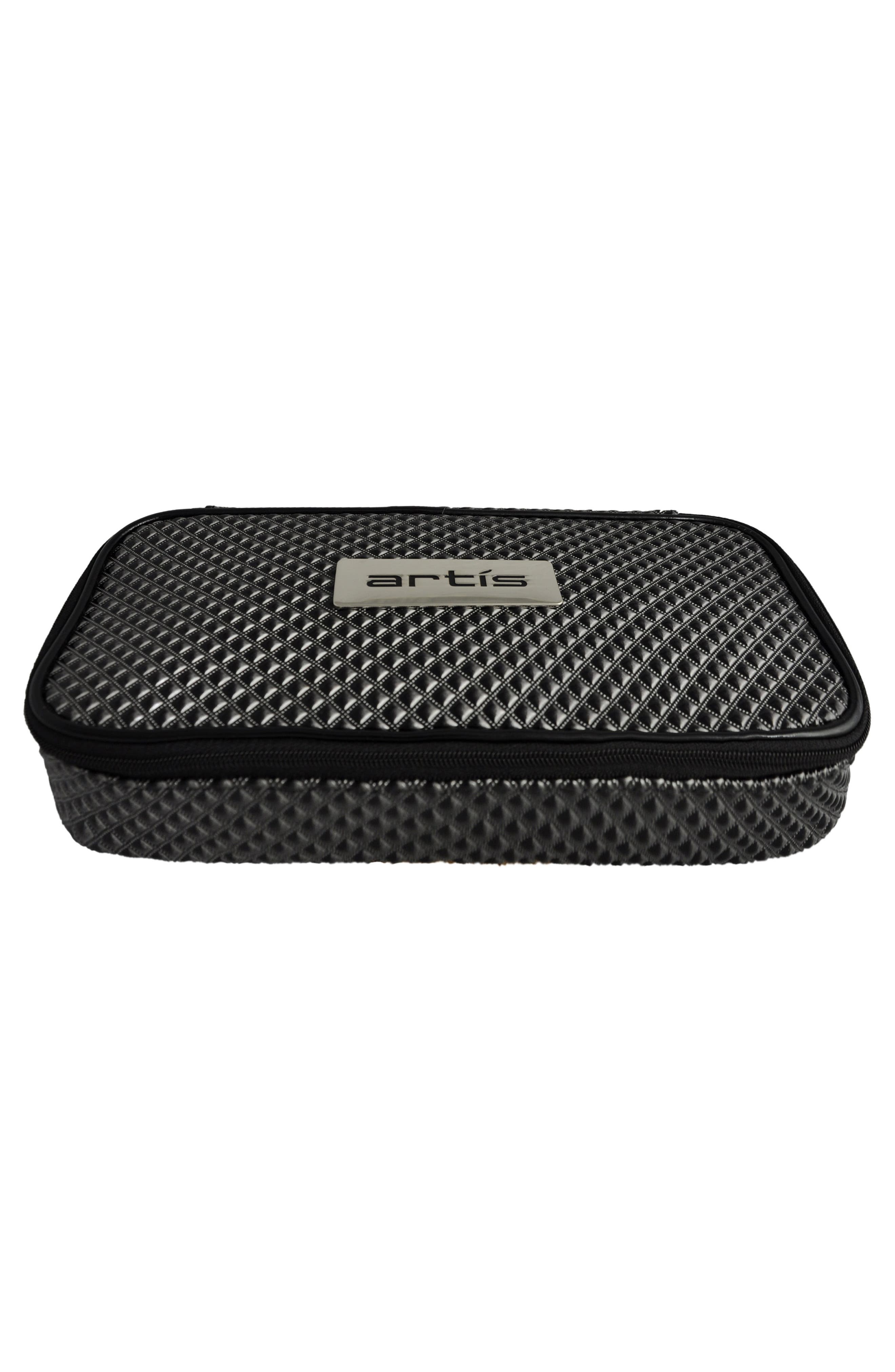 Grey Brush Travel Case, Alternate, color, GREY