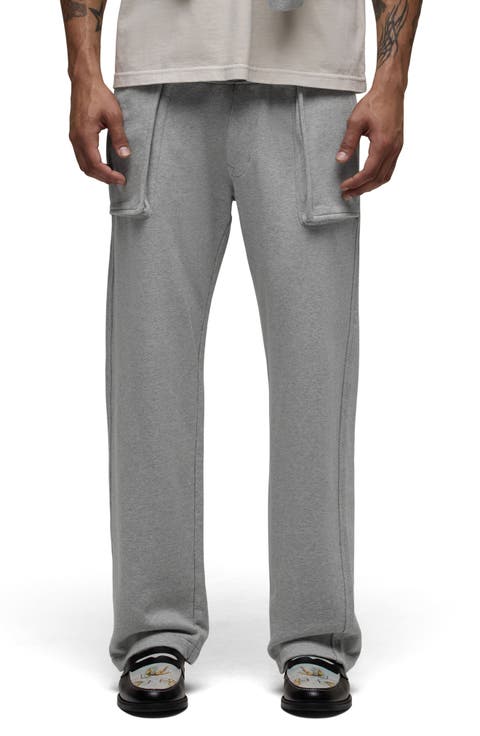Straight Leg French Terry Pants