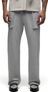 Hudson Jeans Straight Leg French Terry Pants